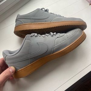 Nike Suede Colorblock Pattern Sneakers